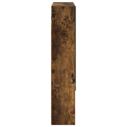 Badkamer spiegelkast met plank Gerookt eiken 60 x 14.5 x 70 cm