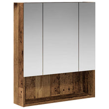 Badkamer spiegelkast Oudhout 60 x 14.5 x 70 cm Bewerkt hout