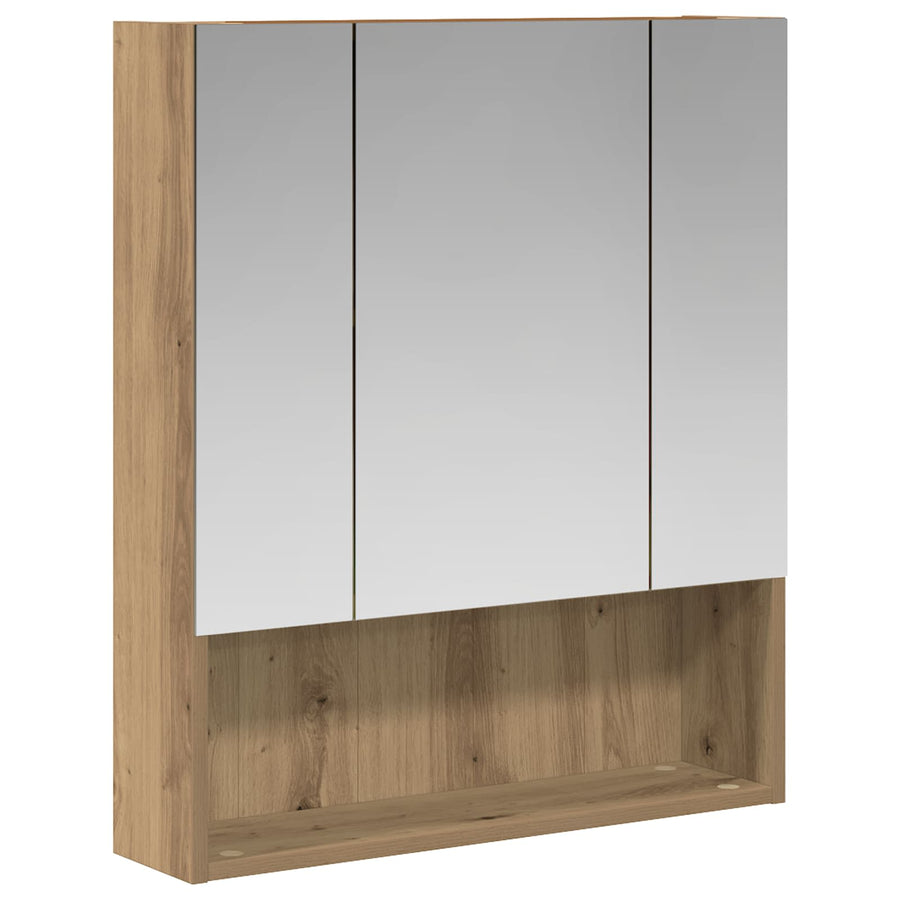 Badkamer spiegelkast Ambachtelijk eiken 60 x 14.5 x 70 cm