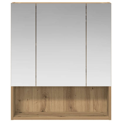 Badkamer spiegelkast Ambachtelijk eiken 60 x 14.5 x 70 cm