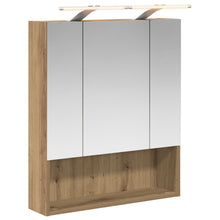 Badkamer spiegelkast Ambachtelijk eiken 60 x 14.5 x 70 cm