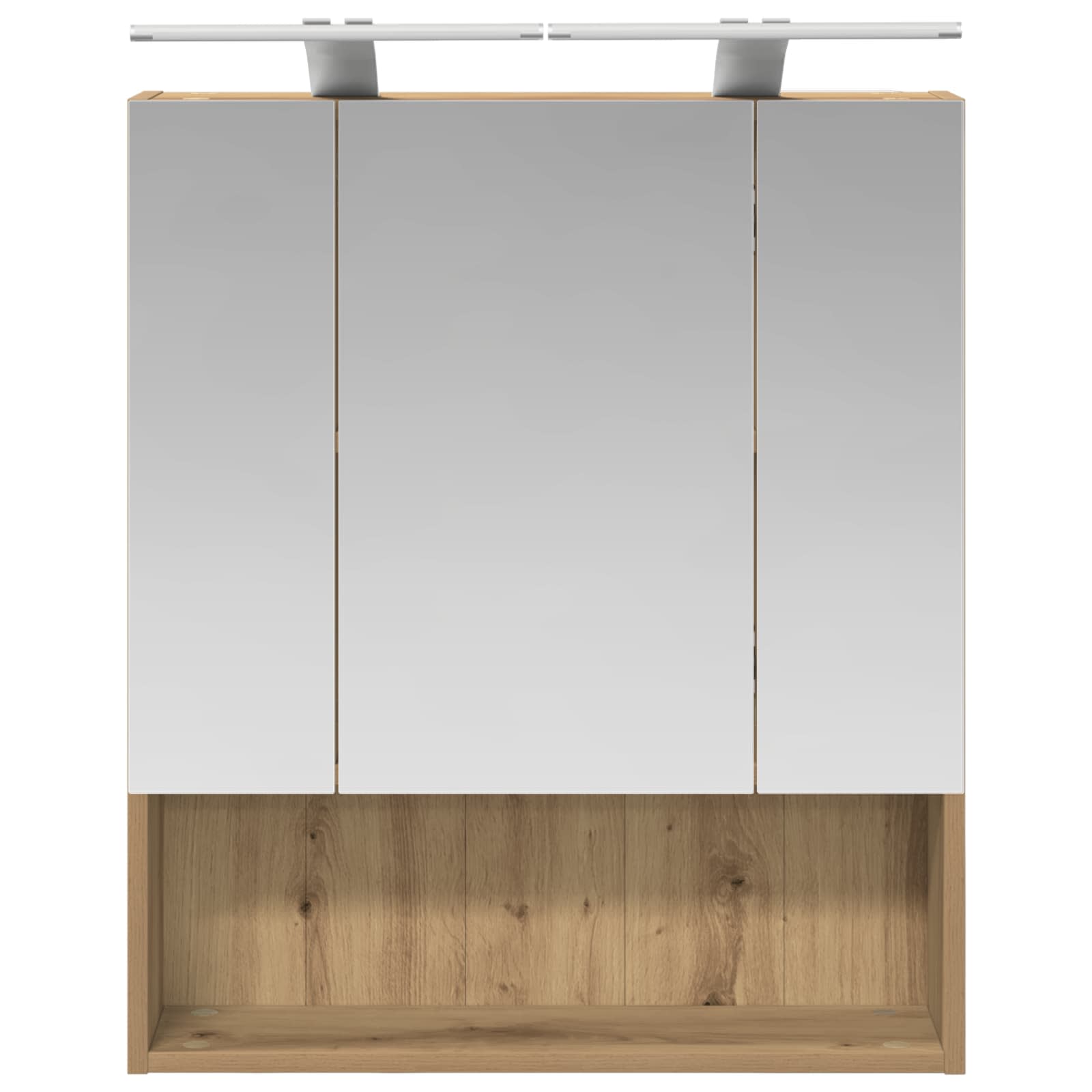Badkamer spiegelkast Ambachtelijk eiken 60 x 14.5 x 70 cm