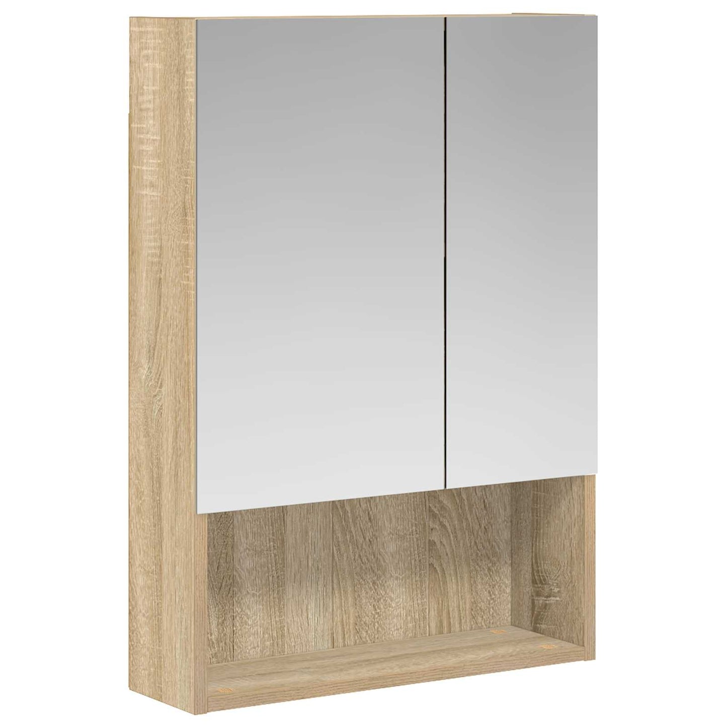 Badkamer spiegelkast met plank Sonoma Eiken 50 x 14,5 x 70 cm