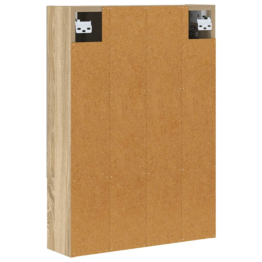 Badkamer spiegelkast met plank Sonoma Eiken 50 x 14,5 x 70 cm