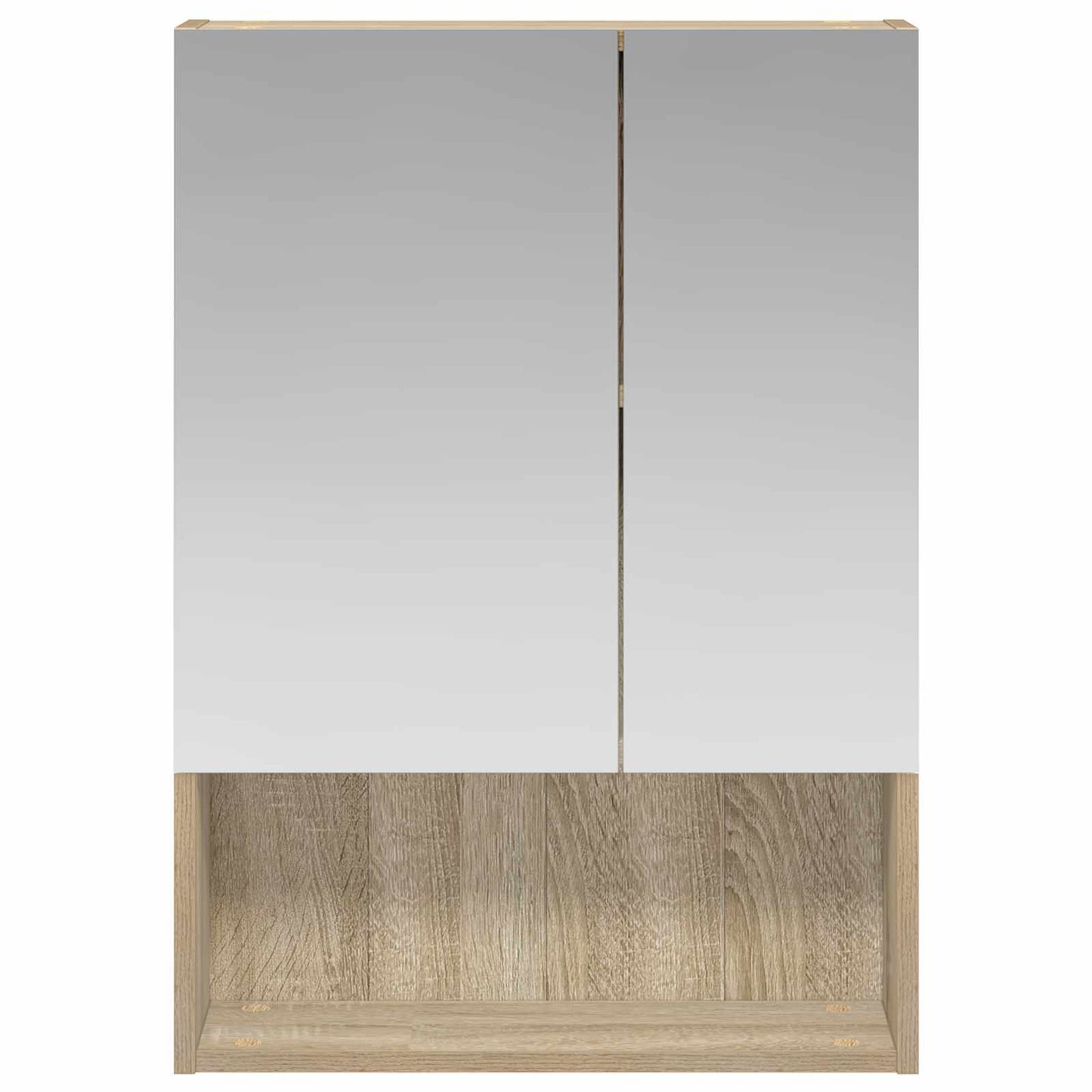 Badkamer spiegelkast met plank Sonoma Eiken 50 x 14,5 x 70 cm