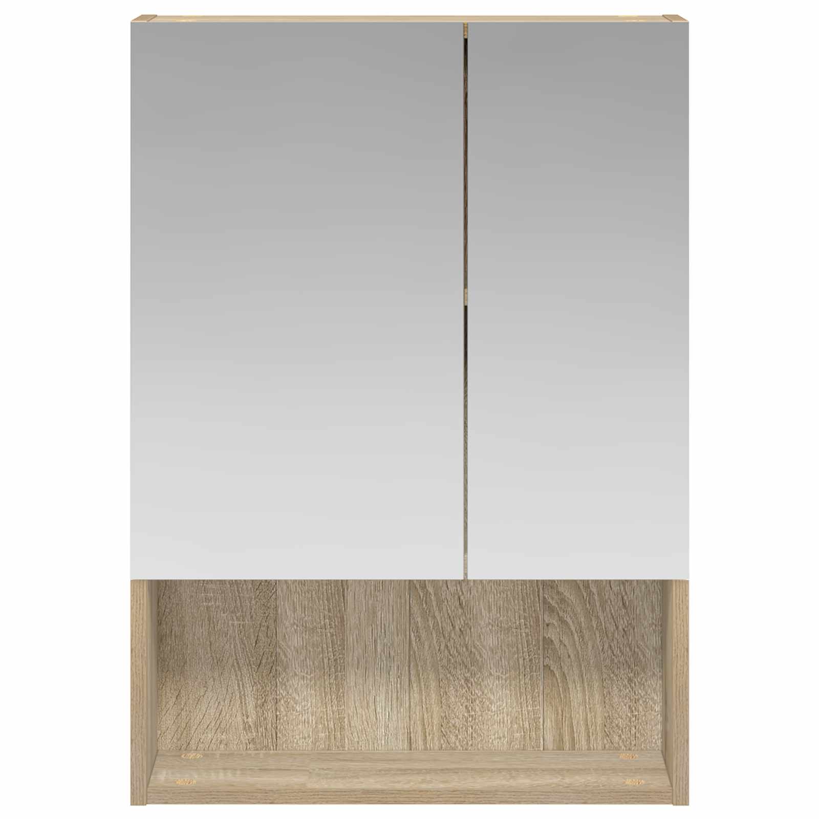 Badkamer spiegelkast met plank Sonoma Eiken 50 x 14,5 x 70 cm