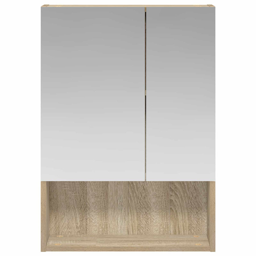 Badkamer spiegelkast met plank Sonoma Eiken 50 x 14,5 x 70 cm