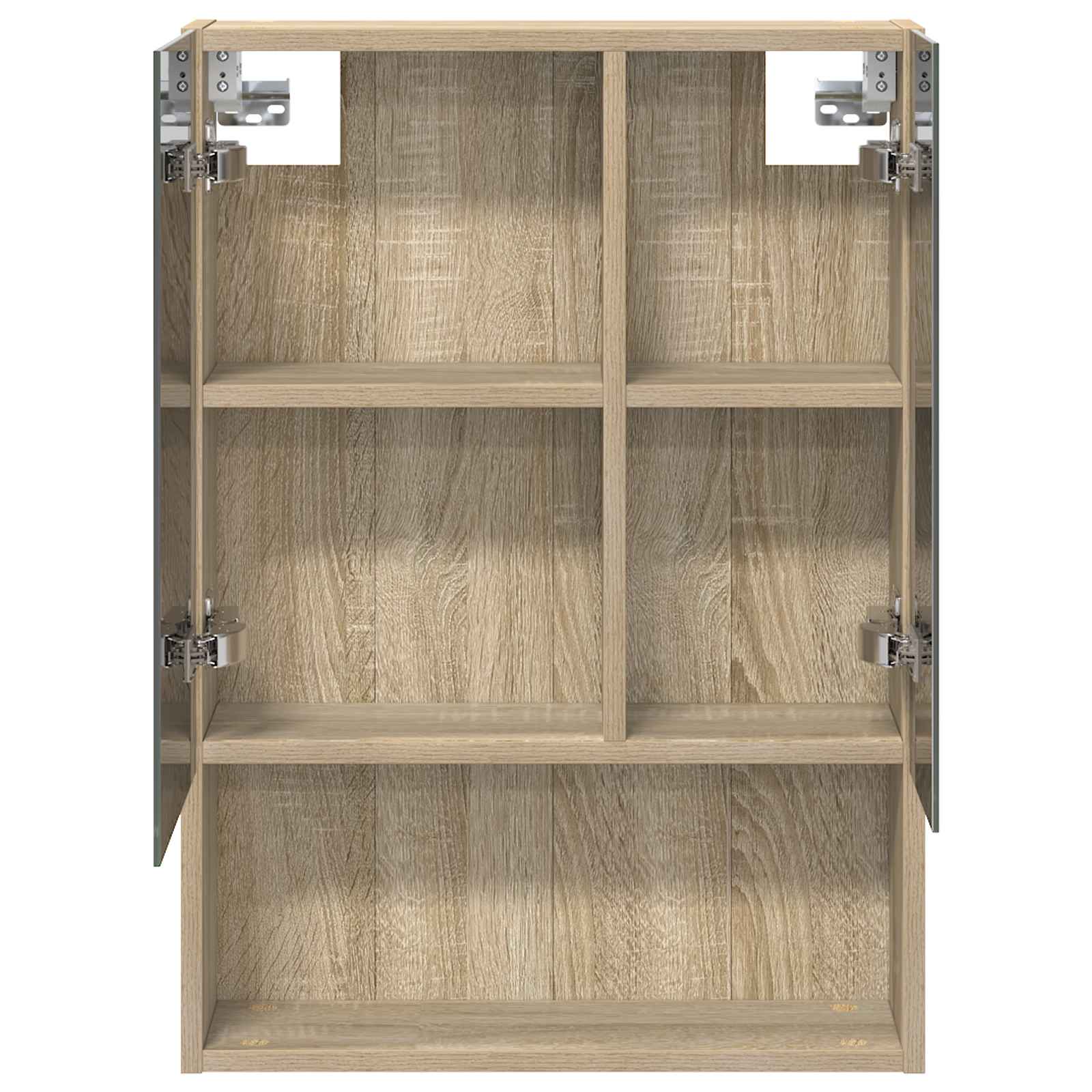 Badkamer spiegelkast met plank Sonoma Eiken 50 x 14,5 x 70 cm