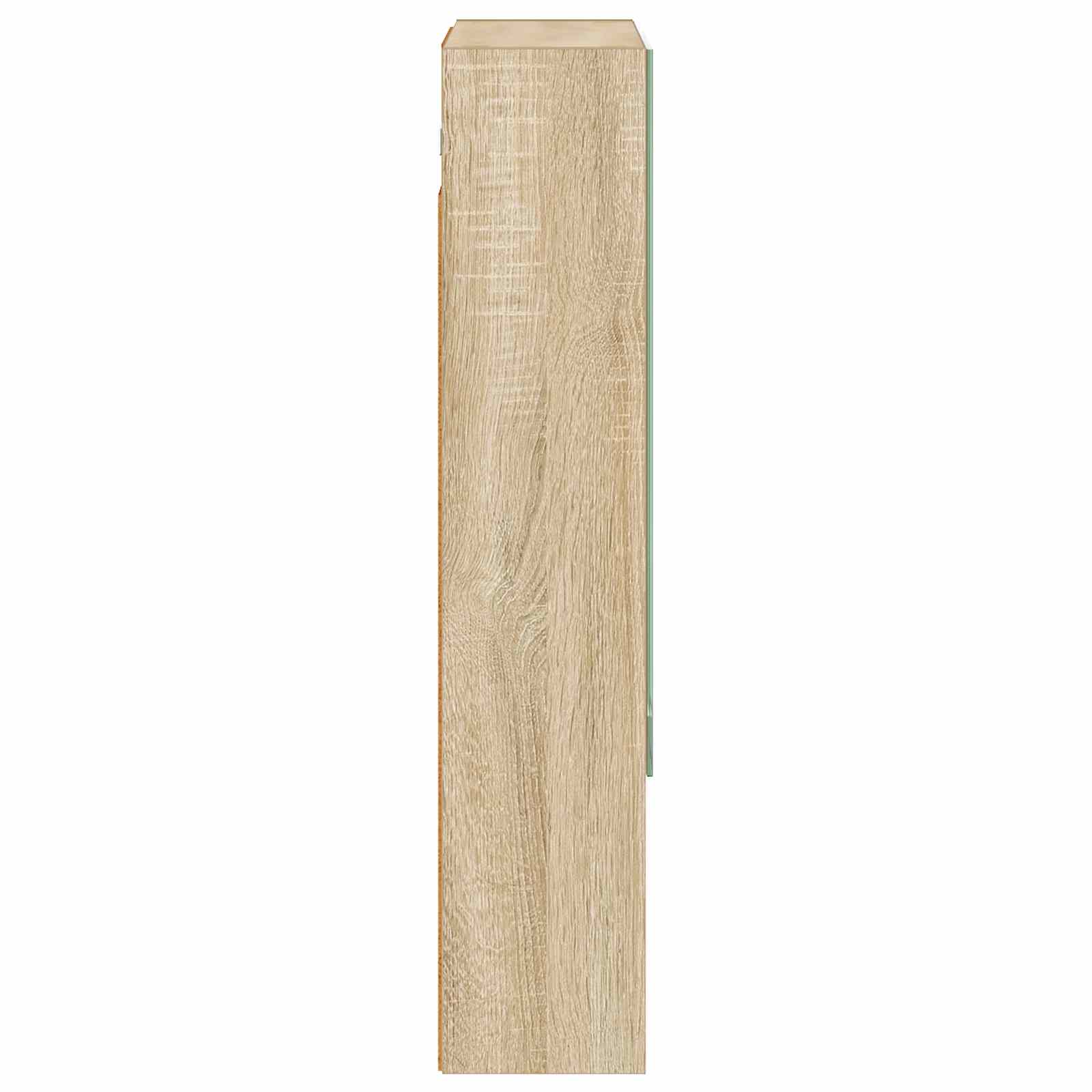 Badkamer spiegelkast met plank Sonoma Eiken 50 x 14,5 x 70 cm