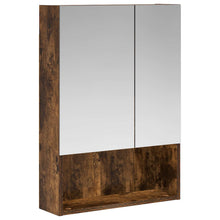 Badkamer spiegelkast met plank Gerookt eiken 50 x 14,5 x 70 cm