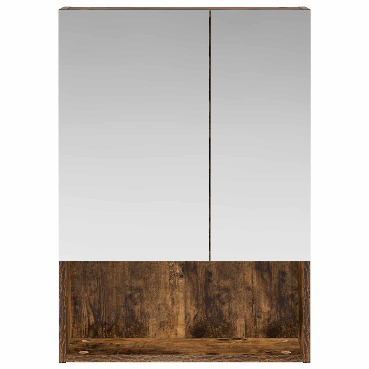 Badkamer spiegelkast met plank Gerookt eiken 50 x 14,5 x 70 cm