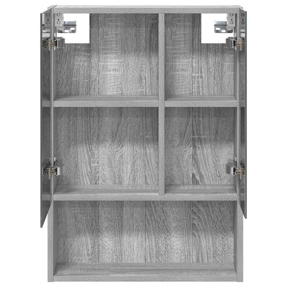Badkamer spiegelkast met plank Grijs Sonoma 50 x 14,5 x 70 cm