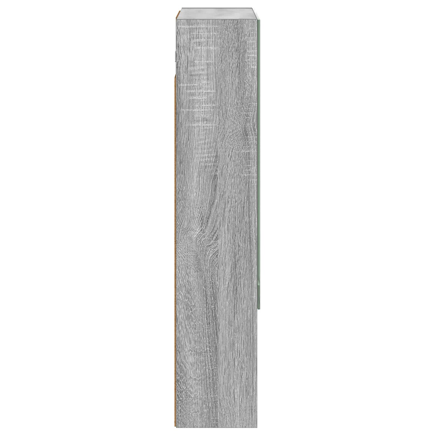 Badkamer spiegelkast met plank Grijs Sonoma 50 x 14,5 x 70 cm