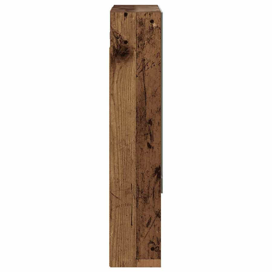 Badkamer spiegelkast Oudhout 50 x 14,5 x 70 cm Bewerkt hout