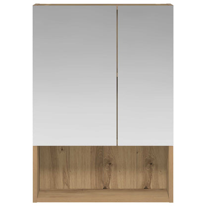 Badkamer spiegelkast Ambachtelijk eiken 50 x 14,5 x 70 cm