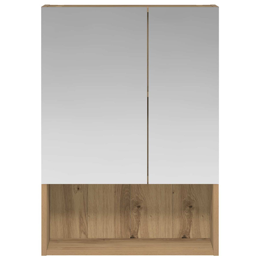 Badkamer spiegelkast Ambachtelijk eiken 50 x 14,5 x 70 cm