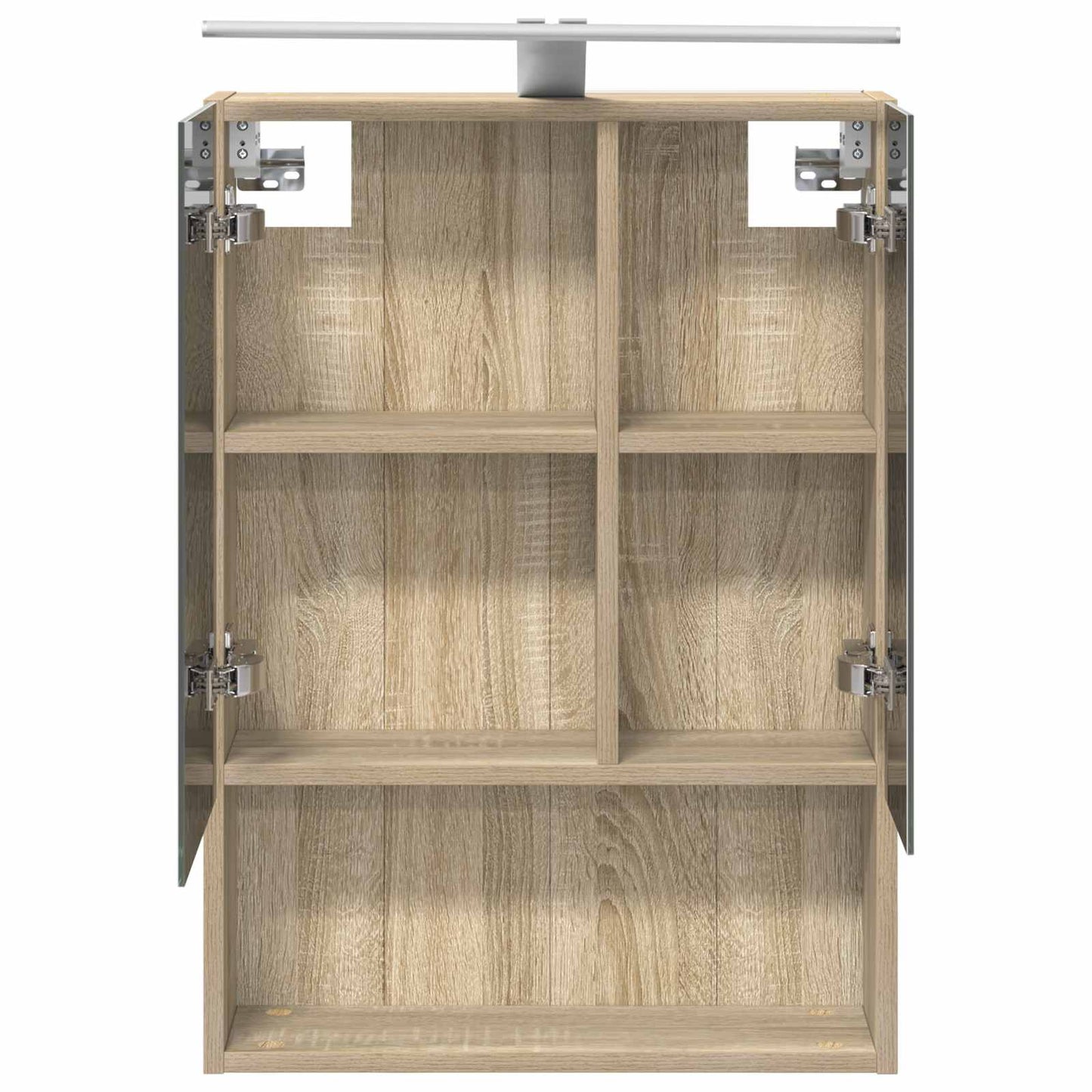 Badkamer spiegelkast met plank Sonoma Eiken 50 x 14,5 x 70 cm