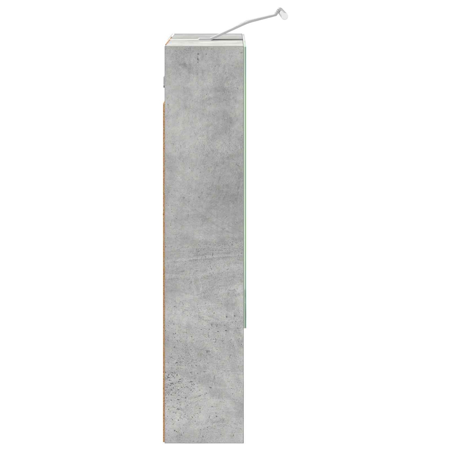 Badkamer spiegelkast Beton Grijs 50 x 14,5 x 70 cm Bewerkt hout