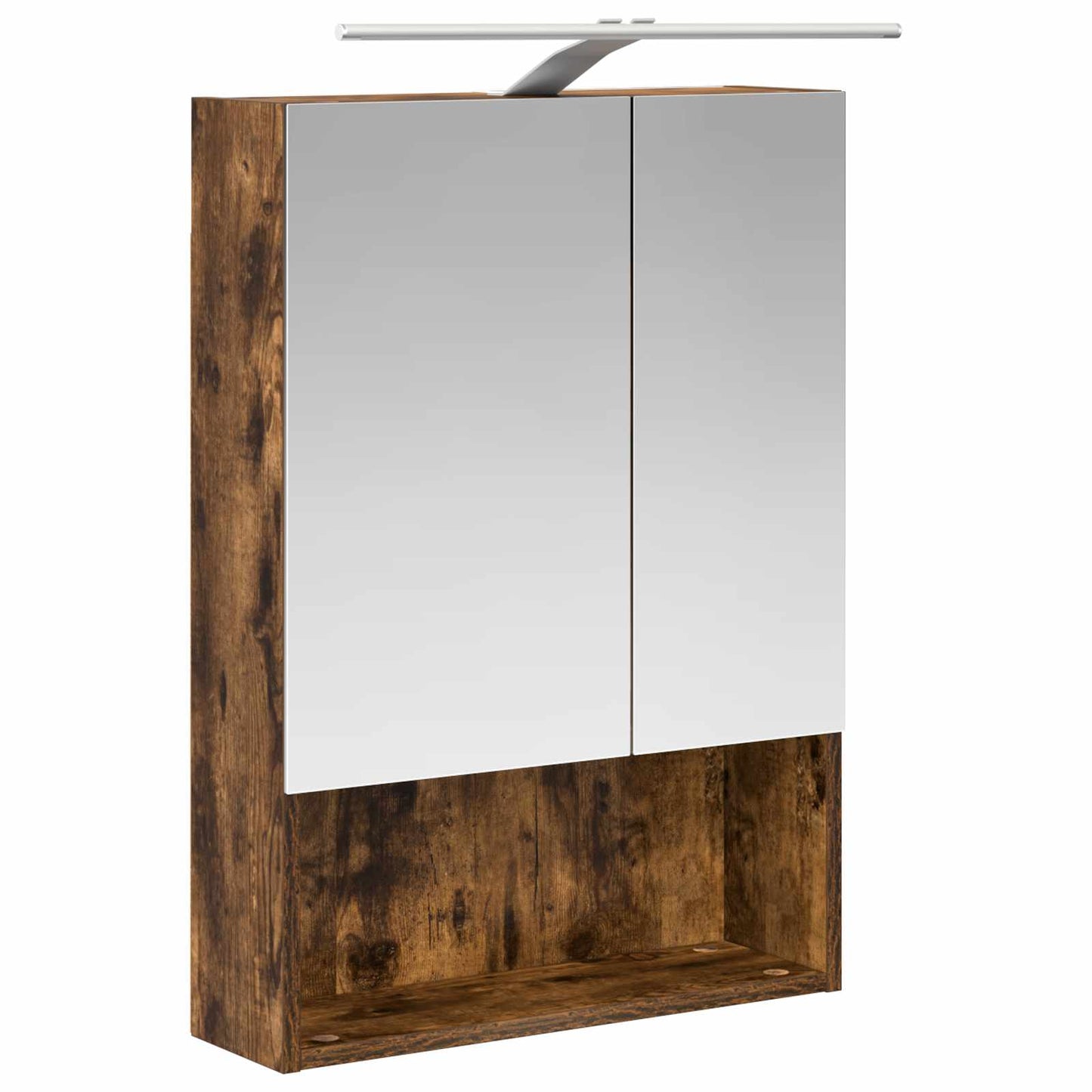 Badkamer spiegelkast met plank Gerookt eiken 50 x 14,5 x 70 cm