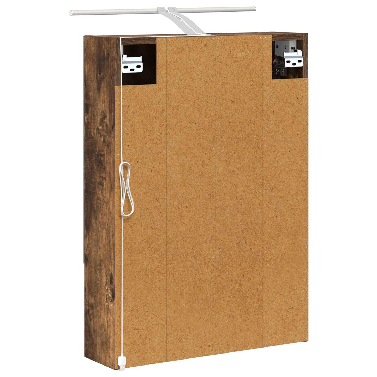Badkamer spiegelkast met plank Gerookt eiken 50 x 14,5 x 70 cm