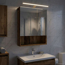 Badkamer spiegelkast Oudhout 50 x 14,5 x 70 cm Bewerkt hout