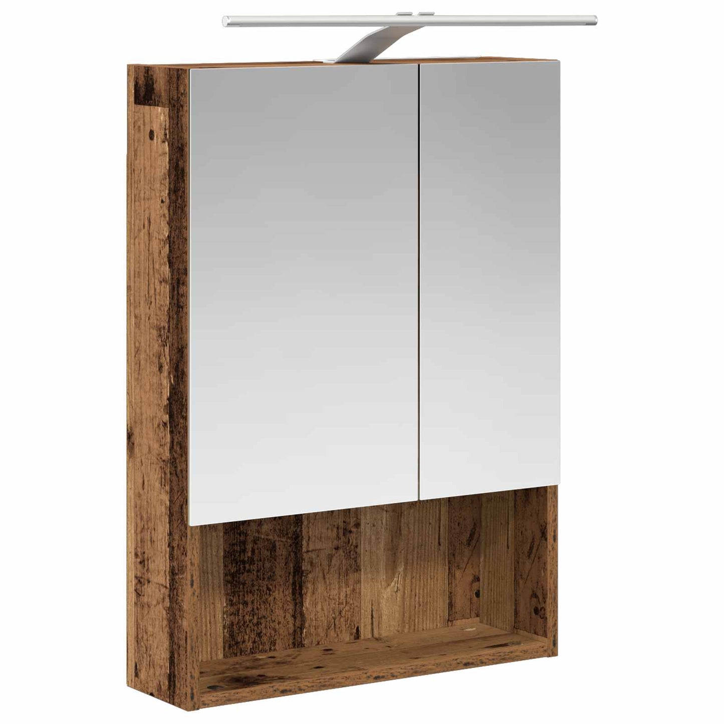 Badkamer spiegelkast Oudhout 50 x 14,5 x 70 cm Bewerkt hout