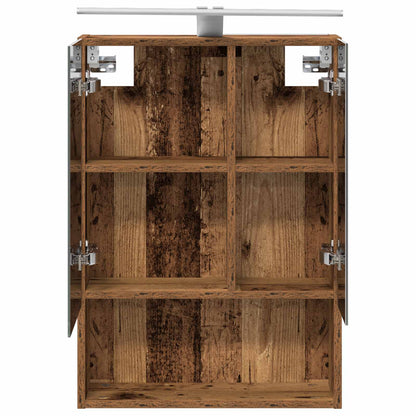 Badkamer spiegelkast Oudhout 50 x 14,5 x 70 cm Bewerkt hout