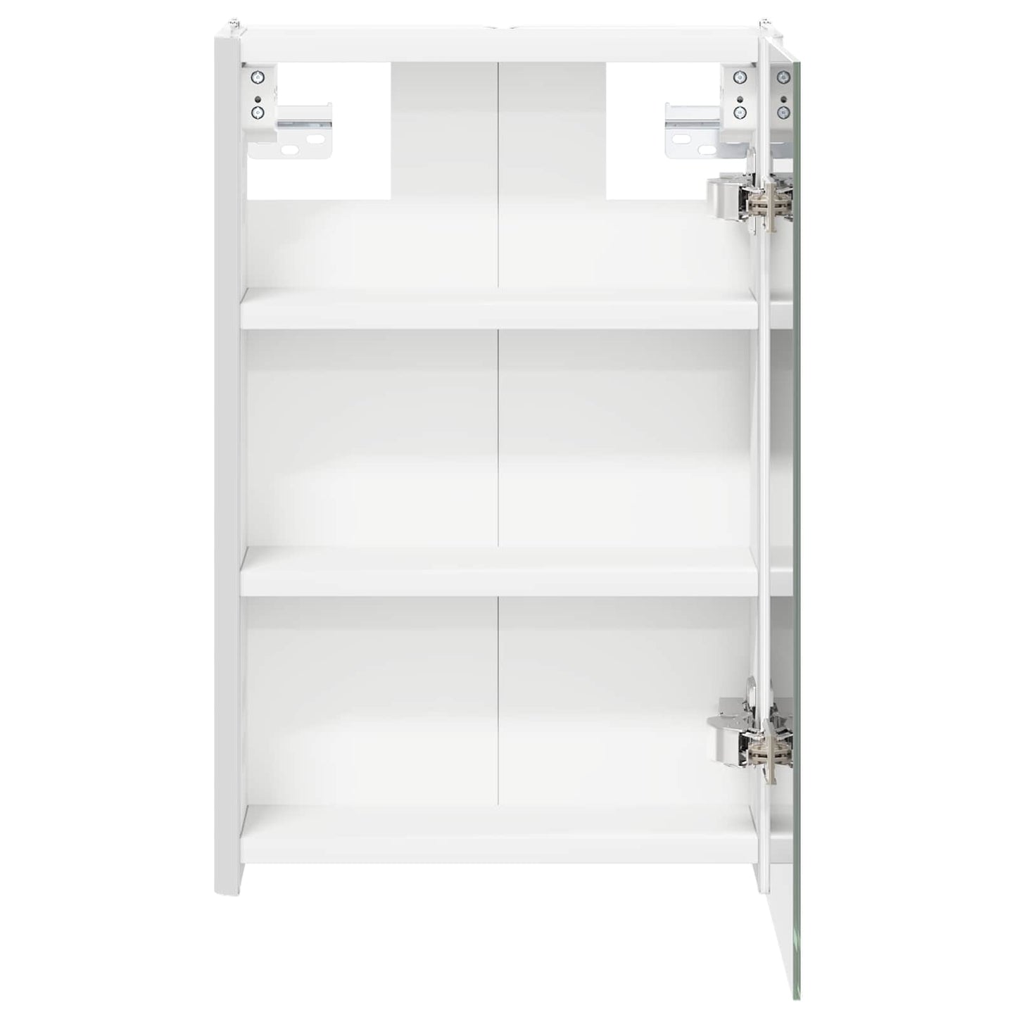 Badkamer spiegelkast voor Wit 33 x 11,5 x 50 cm Bewerkt hout