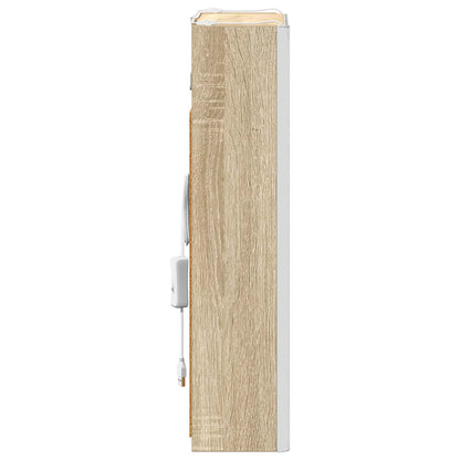 Badkamer spiegelkast Sonoma Eiken 33 x 11,5 x 50 cm