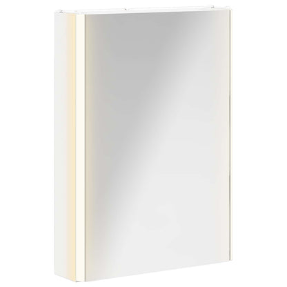 Badkamer spiegelkast voor Wit 43 x 11,5 x 60,5 cm Bewerkt hout