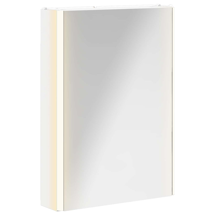 Badkamer spiegelkast voor Wit 43 x 11,5 x 60,5 cm Bewerkt hout