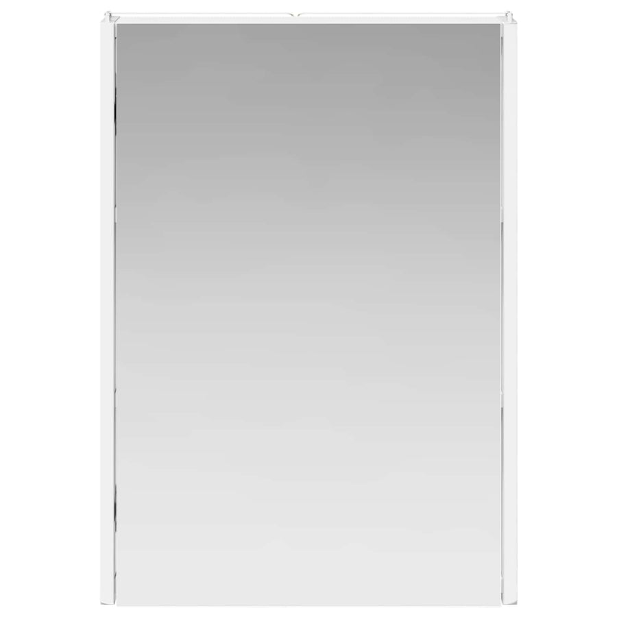Badkamer spiegelkast voor Wit 43 x 11,5 x 60,5 cm Bewerkt hout