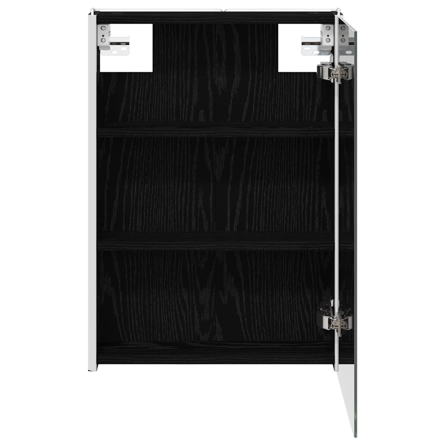 Badkamer spiegelkast Zwart Eiken 43 x 11,5 x 60,5 cm