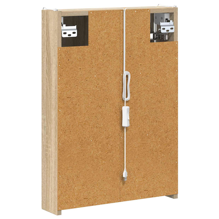 Badkamer spiegelkast Sonoma Eiken 43 x 11,5 x 60,5 cm