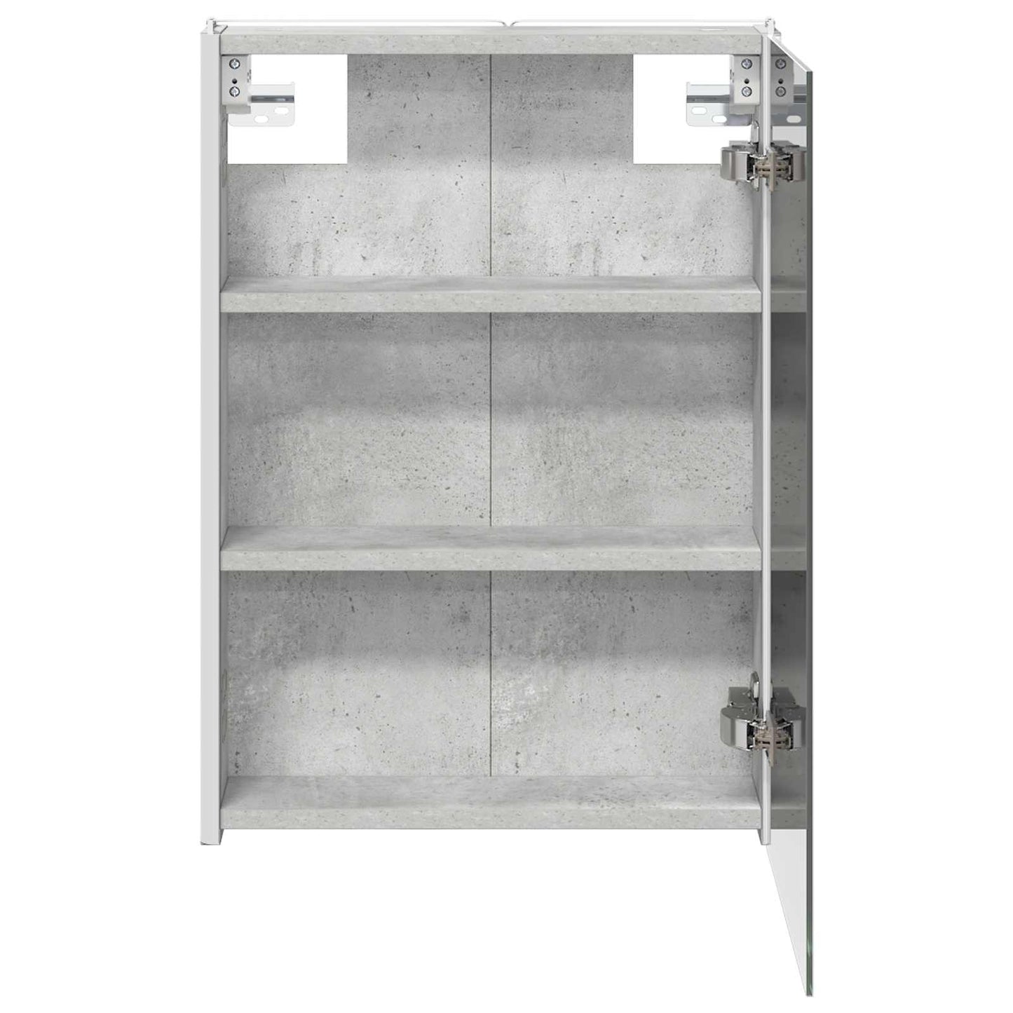 Badkamer spiegelkast Beton Grijs 43 x 11,5 x 60,5 cm