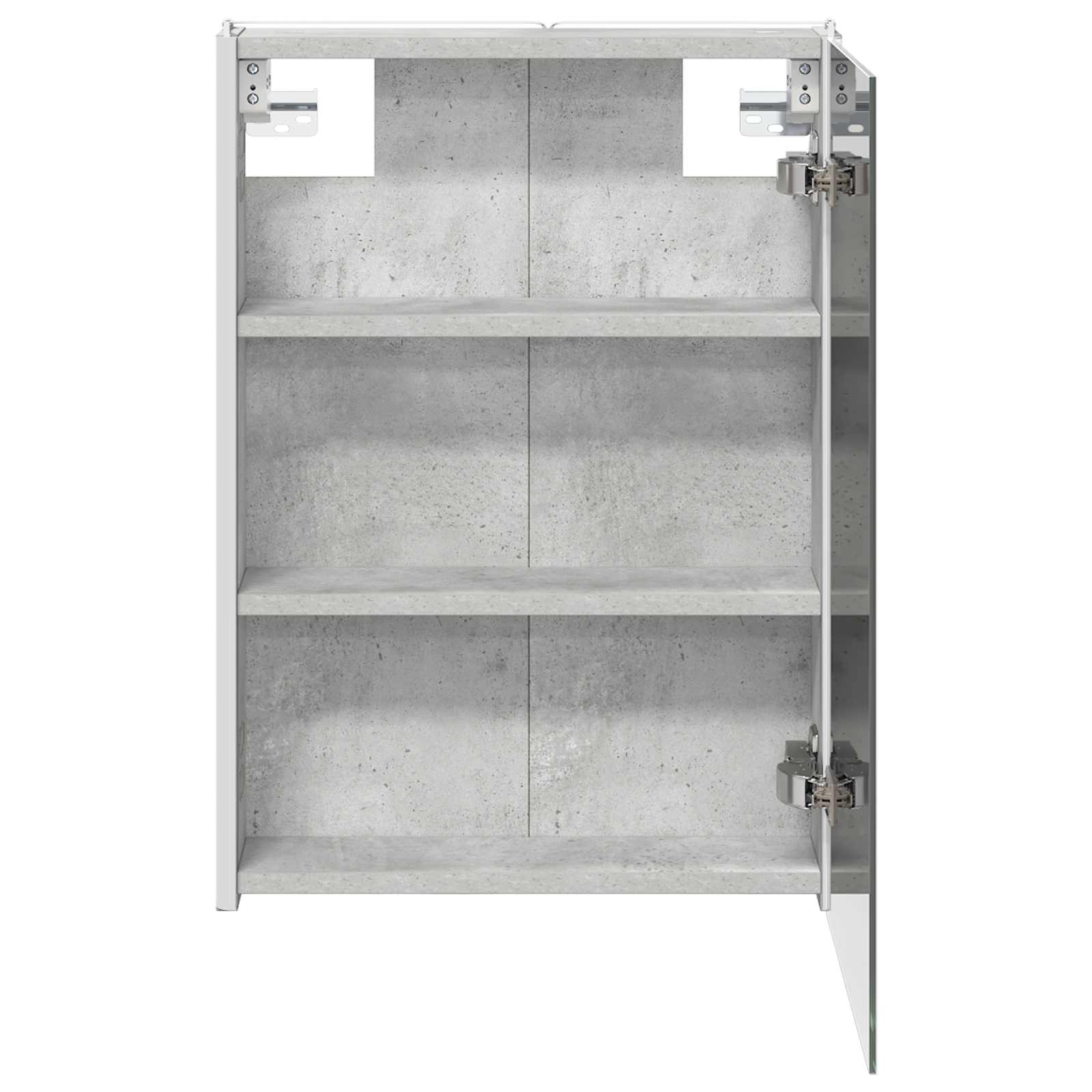 Badkamer spiegelkast Beton Grijs 43 x 11,5 x 60,5 cm