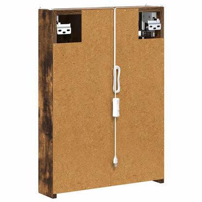 Badkamer spiegelkast Gerookt eiken 43 x 11,5 x 60,5 cm