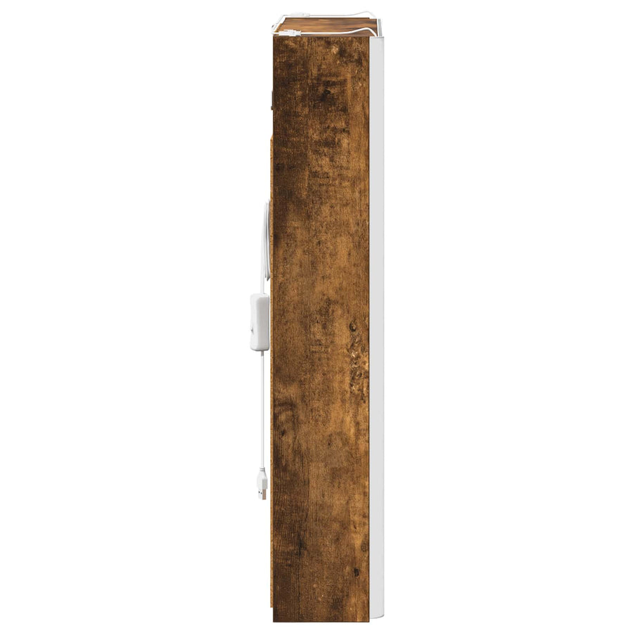 Badkamer spiegelkast Gerookt eiken 43 x 11,5 x 60,5 cm