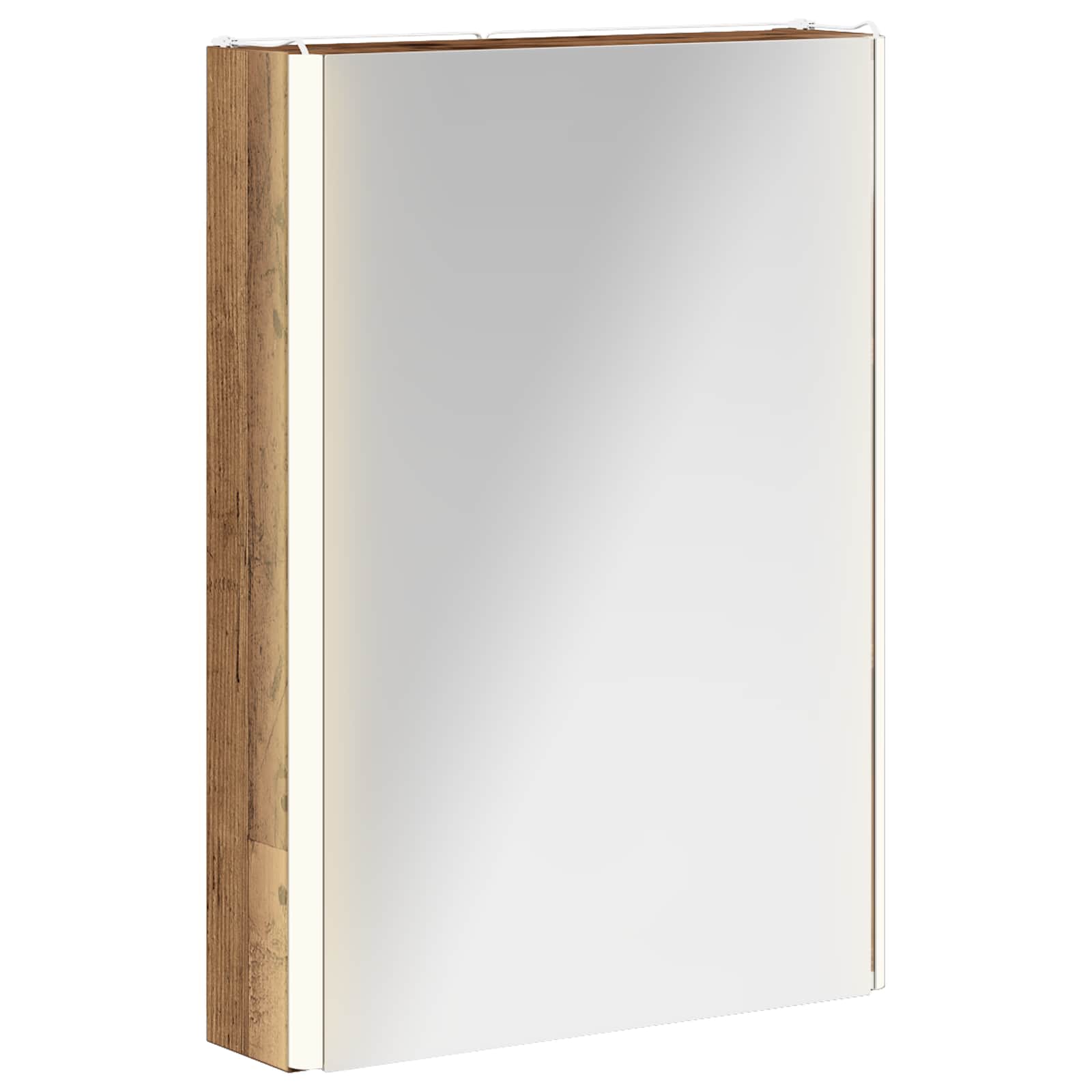 Badkamer spiegelkast Oudhout 43 x 11,5 x 60,5 cm Bewerkt hout