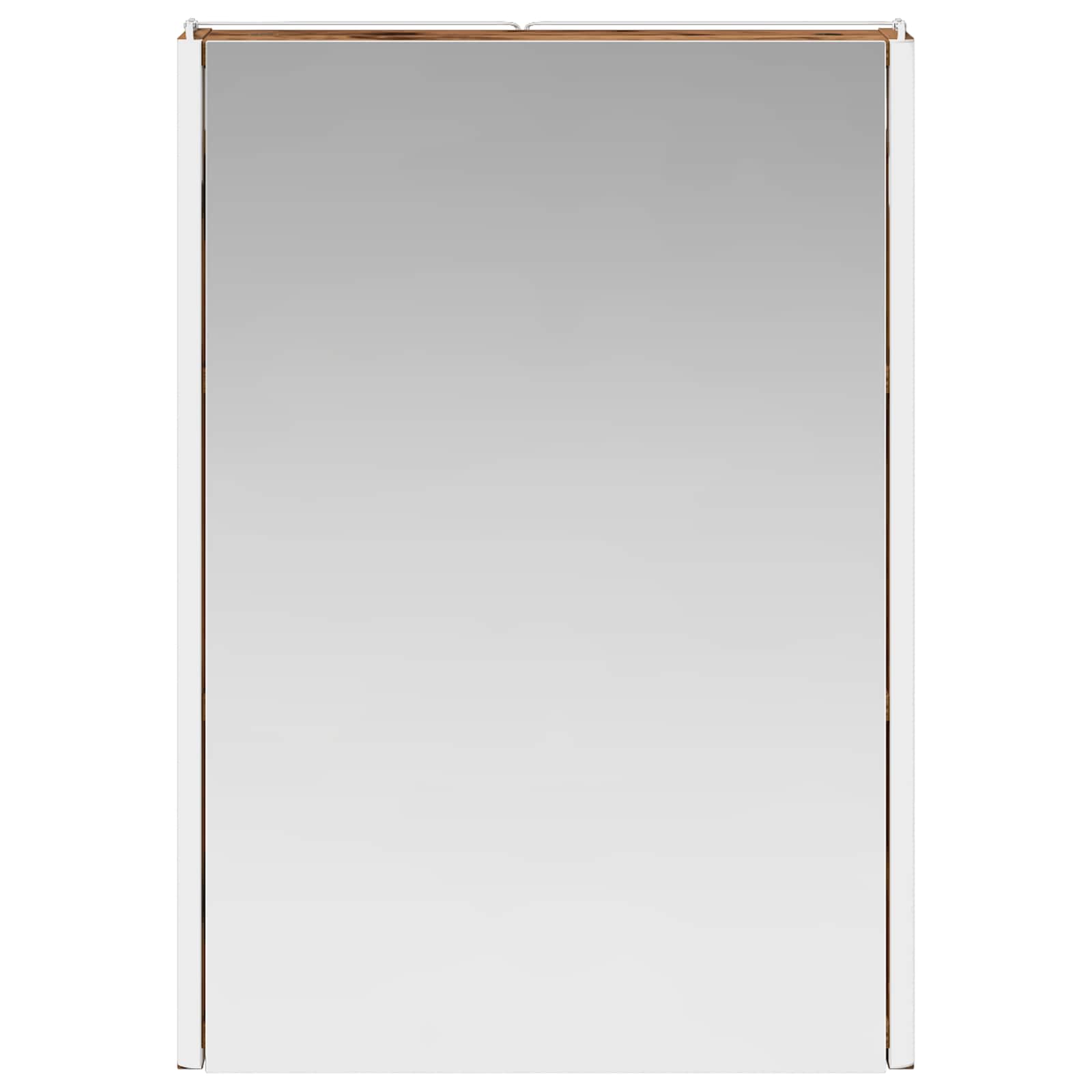 Badkamer spiegelkast Oudhout 43 x 11,5 x 60,5 cm Bewerkt hout