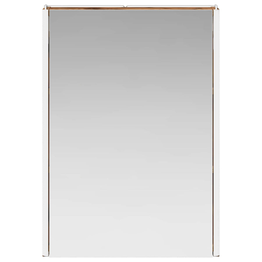 Badkamer spiegelkast Oudhout 43 x 11,5 x 60,5 cm Bewerkt hout