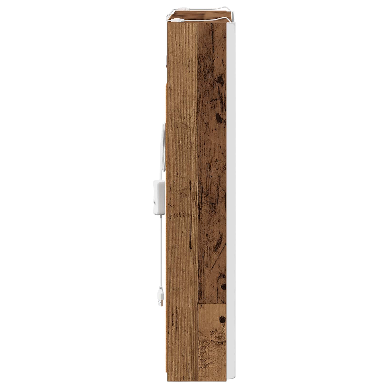 Badkamer spiegelkast Oudhout 43 x 11,5 x 60,5 cm Bewerkt hout