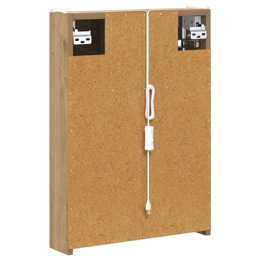 Badkamer spiegelkast Ambachtelijk eiken 43 x 11,5 x 60,5 cm