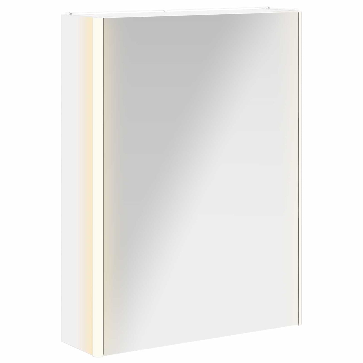 Badkamer spiegelkast voor Wit 53,5 x 15,5 x 70 cm Bewerkt hout