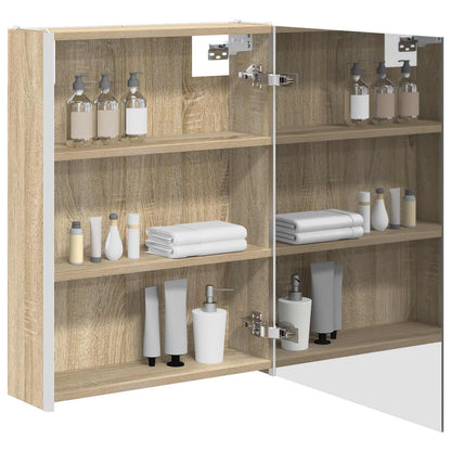 Badkamer spiegelkast Sonoma Eiken 53,5 x 15,5 x 70 cm