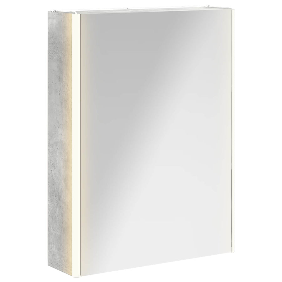 Badkamer spiegelkast Beton Grijs 53,5 x 15,5 x 70 cm
