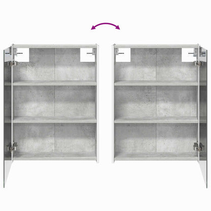 Badkamer spiegelkast Beton Grijs 53,5 x 15,5 x 70 cm