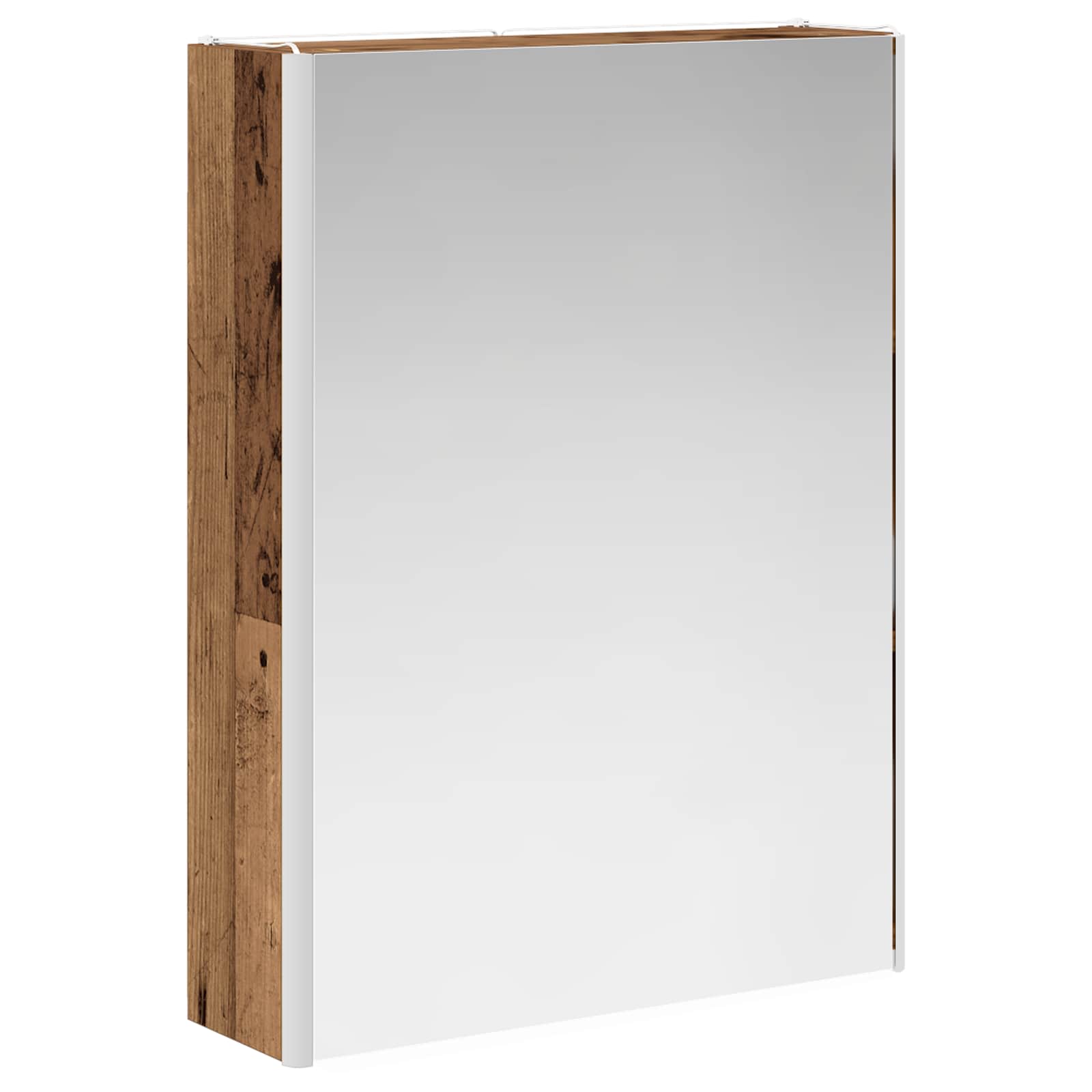 Badkamer spiegelkast Oudhout 53,5 x 15,5 x 70 cm Bewerkt hout