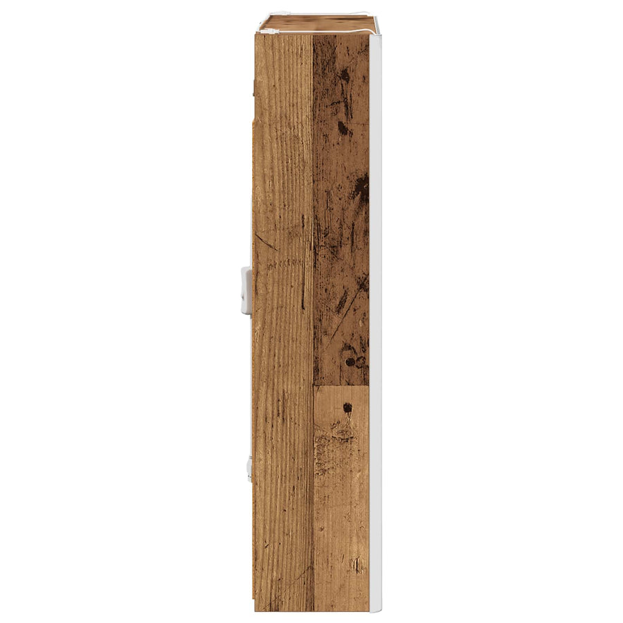 Badkamer spiegelkast Oudhout 53,5 x 15,5 x 70 cm Bewerkt hout