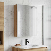 Badkamer spiegelkast 53,5x15,5x70 cm eiken